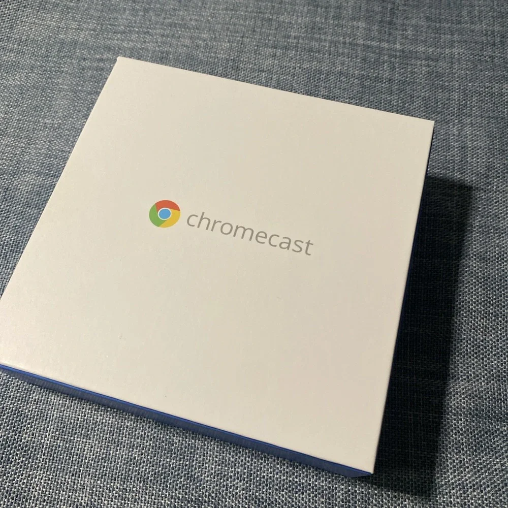 New Google H2G2-42 Chromecast 1st Gen HDMI Streamer Black Disney Amazon Netflix